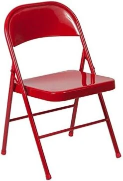 Flash Furniture HERCULES Series Double Braced Beige Metal Folding Chair -Amazon Store 41m4tRMXH7L. AC