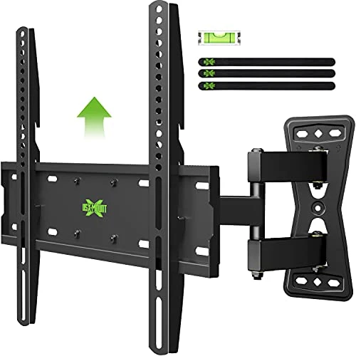 USX MOUNT Full Motion TV Wall Mount For Most 26-55in TV, Pre-Assembled Wall TV Bracket With Swivel Tilt Extension Height Setting, TV Centering & Corner Design, Up To VESA 400x400mm, Load 80 Lbs 3 USX MOUNT Full Motion TV Wall Mount For Most 26-55in TV, Pre-Assembled Wall TV Bracket With Swivel Tilt Extension Height Setting, TV Centering & Corner Design, Up To VESA 400x400mm, Load 80 Lbs