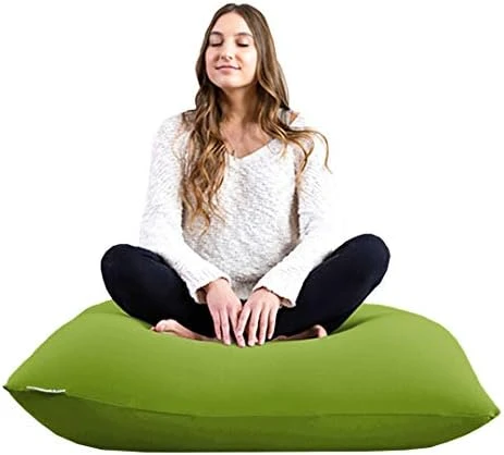 Yogibo Mini Bean Bag, Small Beanbag Chair For Kids, Teens And Adults, Great For Meditation And Sitting, Fibead Filling Conforms To Body, Washable, Removable Cover, Light Grey 16 Yogibo Mini Bean Bag, Small Beanbag Chair For Kids, Teens And Adults, Great For Meditation And Sitting, Fibead Filling Conforms To Body, Washable, Removable Cover, Light Grey - Image 14