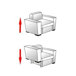 HOWDIA Sectional Couch Connectors, Sofa Alligator Clamps Joint Clip For Modular Couch Furniture Metal And Plastic 2 Pcs -Amazon Store 41mMn5xkicL