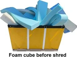 EConsumersUSA Premium Density High Grade Shredded Poly Foam Filling Inserts For Stuffing, Pillows, Bean Bag, Chair, Sofa, Pet Dog Bed, Crafts And More Made In USA (15 LBS) 15 EConsumersUSA Premium Density High Grade Shredded Poly Foam Filling Inserts For Stuffing, Pillows, Bean Bag, Chair, Sofa, Pet Dog Bed, Crafts And More Made In USA (15 LBS) -Amazon Store 41mOVOD98XL