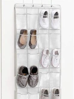 Gorilla Grip Crystal Clear Large 24 Pocket Shoe Organizer, Holds Up To 40 Pounds, Sturdy Hooks, Space Saving, Over Door, Storage Rack Hangs On Closets For Shoes, Sneakers Or Accessories, Red 19 Gorilla Grip Crystal Clear Large 24 Pocket Shoe Organizer, Holds Up To 40 Pounds, Sturdy Hooks, Space Saving, Over Door, Storage Rack Hangs On Closets For Shoes, Sneakers Or Accessories, Red -Amazon Store 41mdHIi0UML. AC