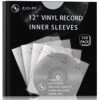Vinyl Record Inner Sleeves 100 Pack For 12" Lp, 3-Ply Anti Static Soft Inner Sleeve With Archival Paper Enclosed For 33 RPM LP Protection (12" 100P) -Amazon Store 41mfkYP7XXL