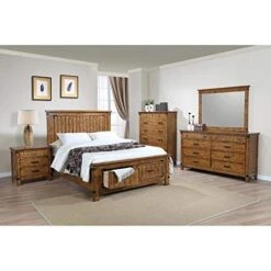 Coaster Brenner 7 Drawer Chest Natural Honey 205265 -Amazon Store 41mioQwhhVL
