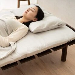 EMOOR Wood Slatted Floor Bed Frame OSMOS Twin For Japanese Futon Mattress Solid Pine (Retro-Brown), Height Adjustable (2/7/12in) Tatami Mat 18 EMOOR Wood Slatted Floor Bed Frame OSMOS Twin For Japanese Futon Mattress Solid Pine (Retro-Brown), Height Adjustable (2/7/12in) Tatami Mat -Amazon Store 41mm8qVFLHL