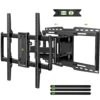 USX MOUNT Full Motion TV Wall Mount Bracket Fits For 32-90" TVs Holds Up To 150lbs With Sliding Design For TV Centering, Swivel, Tilt, Max VESA 600x400mm, Arms For 16", 18", 24" Studs -Amazon Store 41nFWVAbSyL