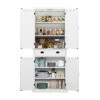 HLR 72" Freestanding Kitchen Pantry Storage Cabinet With Doors And Adjustable Shelves, Pantry Cupboard Cabinet For Kitchen, Bathroom Or Hallway, White -Amazon Store 41nKtAKFGvL