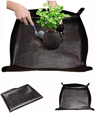 39.4" X 39.4" Large Plant Repotting Mat For Indoor Plants, Portable And Foldable Gardening Mat, Waterproof Transplanting Potting Mat In Garden Outdoor 10 39.4" X 39.4" Large Plant Repotting Mat For Indoor Plants, Portable And Foldable Gardening Mat, Waterproof Transplanting Potting Mat In Garden Outdoor - Image 8