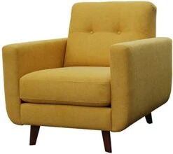 Amazon Brand – Rivet Sloane Mid-Century Modern Sofa Couch, 79.9"W, Pebble Grey -Amazon Store 41nMuaO3gTL. AC