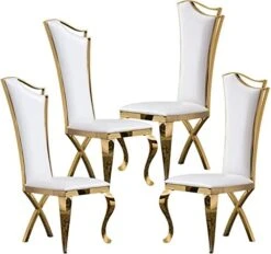 Goderfuu Marble Dining Table For 6 - Marble Dining Room Table With Silver Stainless Steel Base, 78 Inch Rectangle Dining Table Modern Dining Room Table For 6, Gray White Dining Table With Marble Top -Amazon Store 41nUJpsAQiL. AC