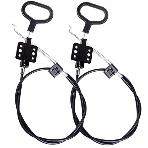 STARVAST Sofa Recliner Cables, 2Pcs Couch Release Cables Replacement D Ring Couch Recliner Pull Handle, Hook Exposed Cable Length (4.75") Total Length 36.5 Inch 3 STARVAST Sofa Recliner Cables, 2Pcs Couch Release Cables Replacement D Ring Couch Recliner Pull Handle, Hook Exposed Cable Length (4.75") Total Length 36.5 Inch