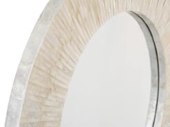 KOUBOO 1040142, Pearlescent White Round Capiz Seashell Sunray Wall Mirror -Amazon Store 41o4C6mu39L