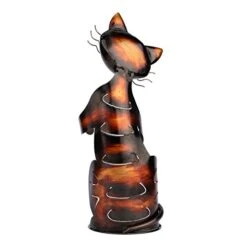 Kavolet Cat Wine Holder, Cat Wine Bottle Holder, Tabletop Decor Wine Rack, Metal Sculpture Wine Stand, Crafts Ornament For Home Kitchen -Amazon Store 41oShXxYjvL