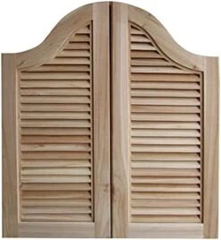XIAOLIN Solid Wood Swinging Cafe Doors Two-Way Half Waist Louvered For Pub Entrance Partition Hollow-Carved (Size : 90x70cm) -Amazon Store 41oTnewWJTL. AC 9