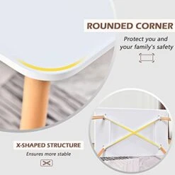 White Dining Table Modern Kitchen Table Rectangle Dining Room Table 44" X 28" For Small Sapce 4-6 Person -Amazon Store 41oYW4avZjL