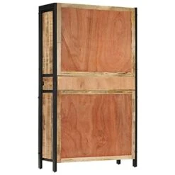 SKM Highboard 39.4"x15.7"x68.9" Solid Mango Wood 12 SKM Highboard 39.4"x15.7"x68.9" Solid Mango Wood -Amazon Store 41on9VLENHS