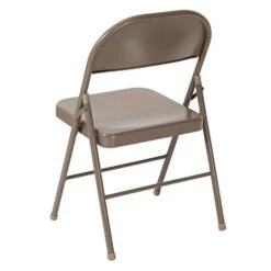 Flash Furniture HERCULES Series Double Braced Beige Metal Folding Chair -Amazon Store 41p4F5GtD1L