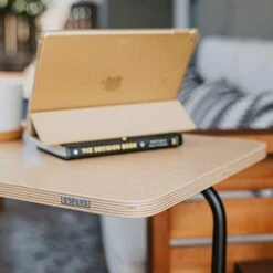 SOFSYS Snack Side Table 437, Oak/Black