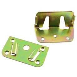 TAODAN 2pcs Wood Bed Rail Fittings Bed Slat Connector Bed Rail Bracket Fastener Home Hardware Accessories -Amazon Store 41pGEobEe2L