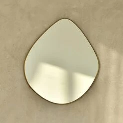 BIKARSOUL Irregular Wall Mirror Matel Matte Black Framed Wall Mirror For Living Room Bedroom Bathroom Entryway Wall Decor 27.8"*28.2" BKS-JIN444-HEI70 -Amazon Store 41pH0GJGeKL. AC 1