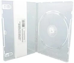 CheckOutStore (6) Premium Standard Single 1-Disc DVD Cases 14mm (Black) -Amazon Store 41pTy8qY DL. AC