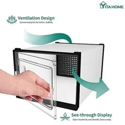 YITAHOME XL Shoe Storage Box, Set Of 12 Shoe Storage Organizers Stackable Shoe Storage Box Rack Containers Drawers - X-Large Size -Amazon Store 41pXORhEolS