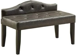 Furniture Of America Leatherette Nadia Modern Bench, 64", Pearl White 16 Furniture Of America Leatherette Nadia Modern Bench, 64", Pearl White -Amazon Store 41puYGm lfL. AC