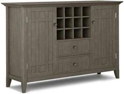 SIMPLIHOME Bedford SOLID WOOD 54 Inch Wide Rustic Sideboard Buffet And Winerack In White With Storage, 2 Drawers And 2 Shelves, For The Living Room, Rustic 21 SIMPLIHOME Bedford SOLID WOOD 54 Inch Wide Rustic Sideboard Buffet And Winerack In White With Storage, 2 Drawers And 2 Shelves, For The Living Room, Rustic -Amazon Store 41puYUVjnwL. AC