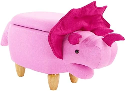 CRITTER SITTERS 14-in. Seat Height Brown Cow Animal Shape Ottoman - Furniture For Nursery, Bedroom, Playroom, And Living Room Decor 16 CRITTER SITTERS 14-in. Seat Height Brown Cow Animal Shape Ottoman - Furniture For Nursery, Bedroom, Playroom, And Living Room Decor - Image 14