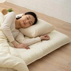 EMOOR Japanese Futon Mattress French-Wool-Blend Extra Thick Twin Shikibuton LEAVEL2 Made In Japan -Amazon Store 41qISbzqw8L