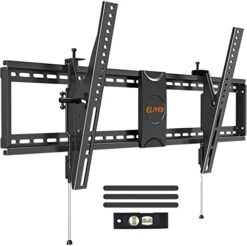 ELIVED TV Wall Mount For Most 37-75 Inch TVs, Holds Up To 120 Lbs, Universal Low Profile Adjustable Tilt TV Mount Fits 8"-24" Studs, Max VESA 600x400mm, Flat Wall Mount Bracket. -Amazon Store 41qLl3a9UfL. AC