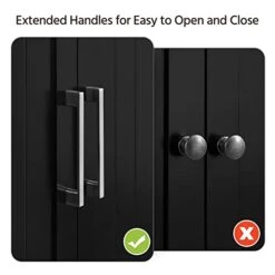 Topeakmart Kitchen Storage Cabinet, Tall Pantry Cabinet Cupboard With Drawer And Adjustable Shelves, Freestanding Storage Cabinet Organizer For Kitchen, Living Room, Dinning Room, Bathroom, Black -Amazon Store 41qQk1nIu6L