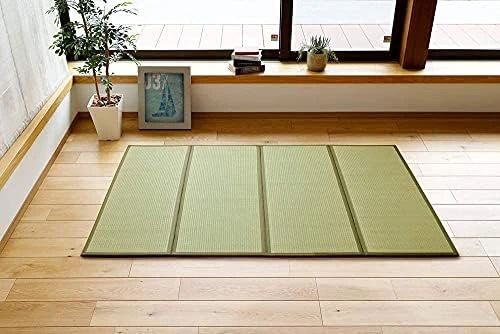 MIINA Japanese Traditional Tatami Mattress, Igusa (Rush Grass) Tatami Mat, Floor Mattress, Japanese Floor Mattress,Japanese Futon, 39"x 78"(Twin Natural) 8 MIINA Japanese Traditional Tatami Mattress, Igusa (Rush Grass) Tatami Mat, Floor Mattress, Japanese Floor Mattress,Japanese Futon, 39"x 78"(Twin Natural) - Image 6