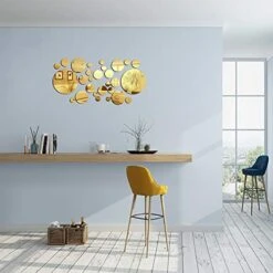 E EVENLIM 60 Pieces Gold Acrylic Round Circle Plastic Mirror DIY Wall Stickers Tiles Self Adhesive Decor For Living Dining Room Bedroom Bathroom Office Hallway House Mirrors Wall Decals Decorations… 11 E EVENLIM 60 Pieces Gold Acrylic Round Circle Plastic Mirror DIY Wall Stickers Tiles Self Adhesive Decor For Living Dining Room Bedroom Bathroom Office Hallway House Mirrors Wall Decals Decorations… -Amazon Store 41qvnBCmDiL