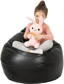 LPMOERA Stuffed Animal Storage Bean Bag Chair Cover (No Filler) For Kids And Adults.Pets Dogs/Cats Lazy Beds.Soft Premium Corduroy Stuffable Bean Bag For Organizing Children Plush Toys Or Memory Foam -Amazon Store 41r f7rJyYL. AC