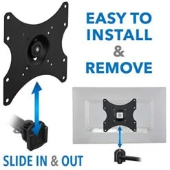 Mount-It! TV Wall Mount Bracket | Quick Release | Full Motion Swing Out Tilt Swivel | Articulating Arm For 13-42" Flat Screens And Monitors | VESA 75 To 200 | 44 Pound Capacity | Anti-Theft Locking -Amazon Store 41rDmuPqIxL