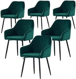KEIVVAKN Velvet Dining Chairs Set Of 4 Green Velvet Upholstered Chairs For Dining Room Modern Tufted Dining Chair With Arms 25 KEIVVAKN Velvet Dining Chairs Set Of 4 Green Velvet Upholstered Chairs For Dining Room Modern Tufted Dining Chair With Arms -Amazon Store 41rOeqR2akL. AC