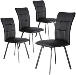 HIPIHOM Dining Chairs Set Of 4,Modern Kitchen Dining Room Chairs,Upholstered Dining Accent Side Chairs In Faux Leather Cushion Seat And Sturdy Metal Legs,Beige 18 HIPIHOM Dining Chairs Set Of 4,Modern Kitchen Dining Room Chairs,Upholstered Dining Accent Side Chairs In Faux Leather Cushion Seat And Sturdy Metal Legs,Beige -Amazon Store 41rZyoNVYlL. AC