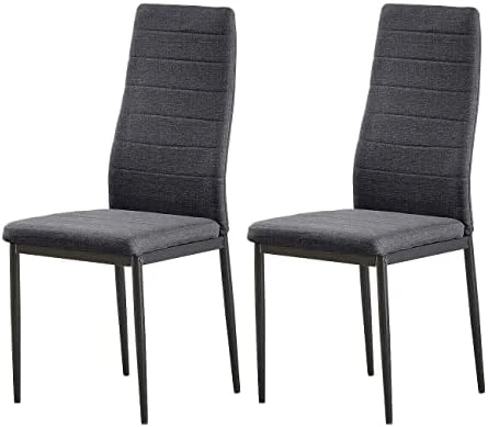 ROZHOME Dining Chair Set Of 4, Modern Kitchen Chairs Linen Side Chairs With Metal Legs And Frame (Green Velvet*4) 10 ROZHOME Dining Chair Set Of 4, Modern Kitchen Chairs Linen Side Chairs With Metal Legs And Frame (Green Velvet*4) - Image 8