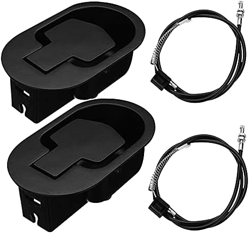 AnrSee 2-Sets Recliner Replacement Parts Universal Black Metal Pull Recliner Handle With Cable For Major Recliner Brands Couch Style Pull Chair Release Handle For Sofa 12 AnrSee 2-Sets Recliner Replacement Parts Universal Black Metal Pull Recliner Handle With Cable For Major Recliner Brands Couch Style Pull Chair Release Handle For Sofa - Image 10