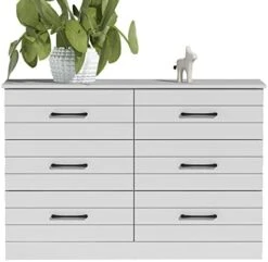 Galano Hamsper 6 Drawer Dresser - Tall Bedroom Storage - Hallway - Chest Organizer And Closet Cabinet Unit - Entryway Or Living Room - Easy Assembly - Dusty Grey Oak -Amazon Store 41rlvFLx1vL. AC