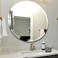 UMZODO 30 Inch Circle Wall Mirror, Brushed Black Metal Framed Round Mirror For Bathroom Vanity, Bedroom Decor, Living Room, Entryway 24 UMZODO 30 Inch Circle Wall Mirror, Brushed Black Metal Framed Round Mirror For Bathroom Vanity, Bedroom Decor, Living Room, Entryway -Amazon Store 41rtVzM5oGL. AC