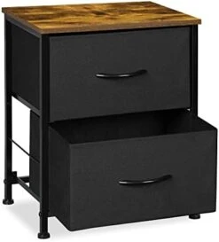 NANANARDOSO 2 Drawers Dresser, Storage Chest Organizer With Removable Fabric Bins, Small Dresser For Closet Bedside Furniture, Nursery, Living Room, Entryway Hallway, Black 16 NANANARDOSO 2 Drawers Dresser, Storage Chest Organizer With Removable Fabric Bins, Small Dresser For Closet Bedside Furniture, Nursery, Living Room, Entryway Hallway, Black -Amazon Store 41sBCAVgDaL. AC