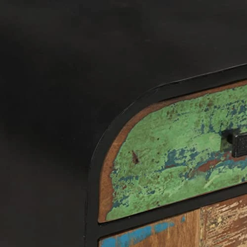 BDBHAVB Cabinets For Storage With Doors, Dining Sideboard, Sideboard, Easy To Assemble Suitable For Dining Room, Bedroom, Office Solid Reclaimed Wood 55.1"x13.8"x29.9" 7 BDBHAVB Cabinets For Storage With Doors, Dining Sideboard, Sideboard, Easy To Assemble Suitable For Dining Room, Bedroom, Office Solid Reclaimed Wood 55.1"x13.8"x29.9" - Image 5