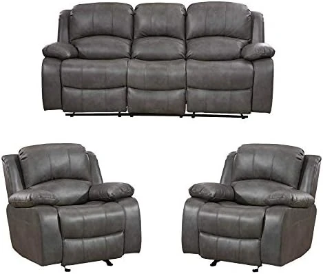 Betsy Furniture 2PC Bonded Leather Recliner Set Living Room Set, Sofa, Loveseat 8018 (Brown, Living Room Set 3+2) 13 Betsy Furniture 2PC Bonded Leather Recliner Set Living Room Set, Sofa, Loveseat 8018 (Brown, Living Room Set 3+2) - Image 11