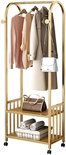 NEPHEW Home Hotel Hall Tree Clothing Rack With 2 Tier Metal Basket For Home Bedroom Laundry Small Place Entryway (Color : Black, Size : 60 * 35 * 170cm) 14 NEPHEW Home Hotel Hall Tree Clothing Rack With 2 Tier Metal Basket For Home Bedroom Laundry Small Place Entryway (Color : Black, Size : 60 * 35 * 170cm) - Image 12