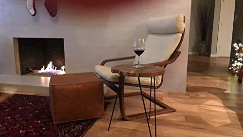 MARRAKESH STYLE Comfortable Leather Ottoman Pouf - Handmade Unstuffed Moroccan Pouf Cover - Square Pouf & Foot Rest Ottoman - Perfect For Living Rooms Bedrooms & Kids Room - Square Brown 6 MARRAKESH STYLE Comfortable Leather Ottoman Pouf - Handmade Unstuffed Moroccan Pouf Cover - Square Pouf & Foot Rest Ottoman - Perfect For Living Rooms Bedrooms & Kids Room - Square Brown - Image 4