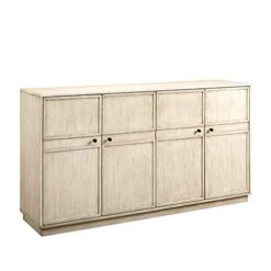 Walker Edison Alden Versatile 4 Door Framed-Storage-Sideboard, 62 Inch, Birch -Amazon Store 41uJdDS5PIL