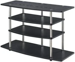 Convenience Concepts Designs2Go Tools Wide Highboy TV Stand, Black -Amazon Store 41uj89MCoL. AC