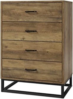 URKNO Chest Of Drawers, Wood 4 Drawer Dresser For Bedroom, Nightstand For Bedroom, Living Room, Entryway, Closet, Easy Assembly, Dark Brown 19 URKNO Chest Of Drawers, Wood 4 Drawer Dresser For Bedroom, Nightstand For Bedroom, Living Room, Entryway, Closet, Easy Assembly, Dark Brown -Amazon Store 41ujPV qXcL. AC